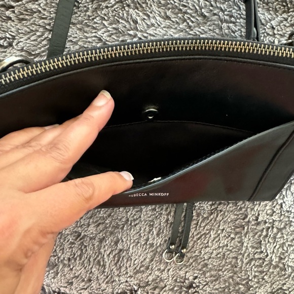 REBECCA MINKOFF MAB Crossbody with Studs Gun Metal Hardware - Picture 10 of 11